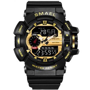 Spor İzle Erkekler Dijital LED Izle 50 M Su Geçirmez Dalış Saatler Askeri Erkekler Kol Saati relogios masculino montre homme drop shipping