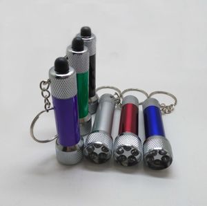 Direktvertriebs-Taschenlampengeschenk des Herstellers, Mini-Aluminiumlegierung 5-Lampe, LED-Licht, Schlüsselschnallenlampe