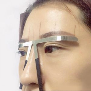 Hot Microblading Eyebrow Tattoo Stencil Ruler Shaper Template Definition Permanent Makeup Eyebrow Measure Eyebrow Guide Ruler