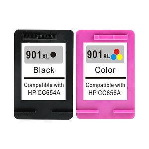 2PK HP Için 901XL Siyah renk Mürekkep Kartuşu 4500 G510 J4500 J4524 J4525 J4680 J4550 J4680c
