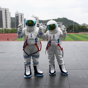 Profesyonel özel astronot maskot kostüm Erkekler ve Kadınlar Uzay giysisi Cadılar Bayramı Fantezi Parti Elbise Karnaval giyim Ücretsiz Kargo