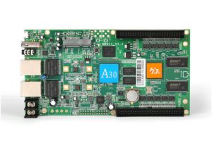 High Quality HD-A30 HD led screen controller card full color Asynchronous cascade control card 1024*512 WIFI