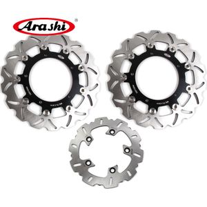 Arashi Yamaha YZF R6 2003 Ön Arka Fren Rotorları Disk Disk Kiti Motosiklet Aksesuarları YZF-R6 2003 YZFR6 03 R600