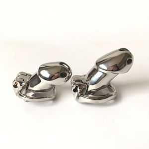 Stainless Steel Chastity Devices For Bdsm Handmade Ht Metal Version Non-Welded Cock Cage For Men