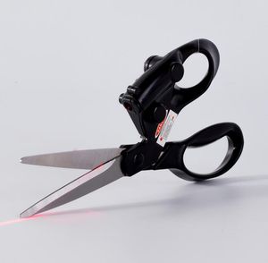 Профессиональные многофункциональные ножницы швейные лазерные ножницы дома ремесел обертывание резки ткани швейные прямые лазерные ножницы