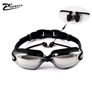 Sport Adult Professional Swimming Goggles Men Women Anti Fog UV Protection Swim Eyewear Anti Fog Swimming Glasses WAVE