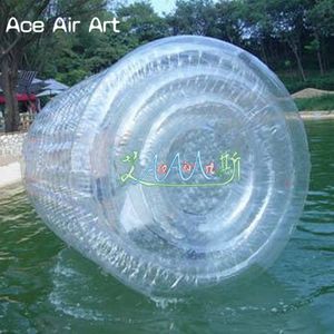 0,9mm PVC Yüksek kaliteli özel şişme su silindir topu rekabet ve eğlence için satılık eğlence