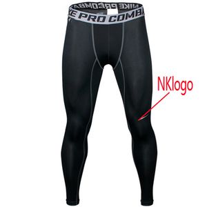 NOVA 2021 Calças justas esportivas Pro Combat Basketball Calças masculinas Fitness Secagem rápida Corrida Compressão GYM Joggers Calças skinny