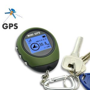 Mini Açık GPS Izci Taşınabilir Bulucu GPS Konum Bulucu Alıcı Seyahat Navigator Yürüyüş Kamp Tırmanma için Pusula Ile