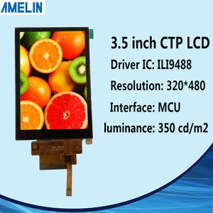 3,5 дисплей модуля дюйма 320*480 12 часов TFT LCD с экраном интерфейса MCU и панелью касания CTP