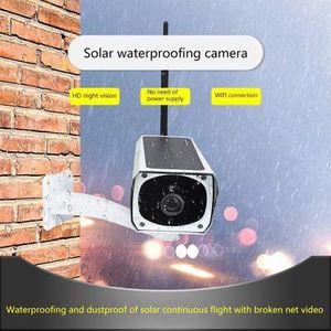 Security 1080P Solar Camera Power Telecamera di sicurezza esterna impermeabile con video della telecamera CCTV di sorveglianza di visione notturna
