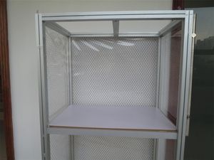 LCD Ekran Ayırıcısı İçin Çalışma Tezgahı Sökülebilir Temiz Oda Toz Free Çalışma Odası Tezgah Masası Orta Boyut