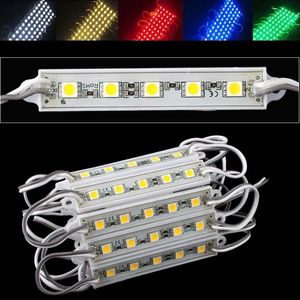 Yeni Good 5050 Modül 5 Renk 5leds SMD Işıkları 20pcs IP65 Su Geçirmez, 12V DC (Ücretsiz Gemi)