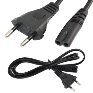 US EU Plug 2-Prong Универсальный AC Стенопроизводительный кабель Адаптер для Xbox PS1 PS2 PS3 Slim PS4 Sega DHL FedEx EMS Бесплатный корабль