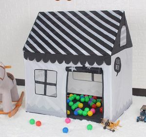 Yeni oyun evi kapalı ve dış mekan kolay katlanır okyanus topu çukur oyun çadır oyun kulübesi kız bahçe playhouse çocuk çocuk oyuncak çadır