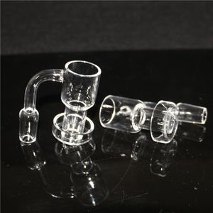 Fumar Terp Slurper Banger Domeless Quartz Nails Polido Joint Dab Rigs Convencios para usar bongos de vidro