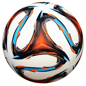 Горячая продажа профессиональный футбольный мяч стандартный размер 5 искусственная кожа подлинная бесшовные обучение футбол для детей и взрослых
