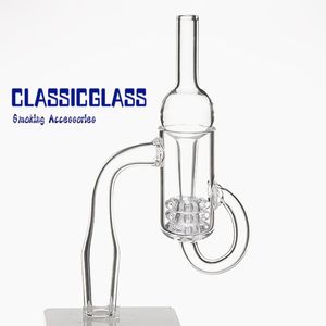 Sigara Aksesuarları Elmas Döngü Kuvars Banger Çivi Cam Carb Cap Recycler 10 14 18mm Erkek Kadın Su Boruları için