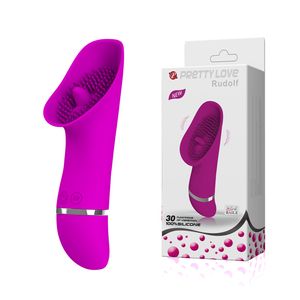 Pretty Aşk Yalama Oyuncak 30 Hız Klitoris Vibratörler Clit Pussy Pompa Silikon G-spot Vibratör Oral Seks Oyuncakları Kadınlar Için Seks Ürün S921