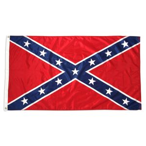 civil War battle dixie Confederate Rebel Flag 90x150 cm 3x5 ft Direct factory wholesale ready to ship US