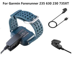 Clip di ricarica USB Caricabatterie cavo ABS per Garmin Forerunner 235 630 735XT 645 GPS vivomove HR Approach S20 cavo Accessori per smartwatch