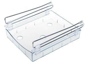 Para GRANDE comprador Cozinha Frigorífico Sliding Gaveta Space Saver Organizador Frigorífico Rack De Armazenamento Prateleira Titular Gaveta