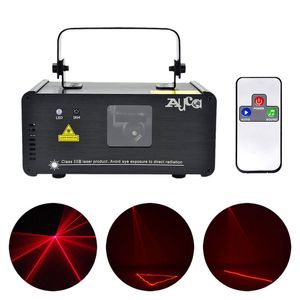 IR Uzaktan Pro Mini 8 CH DMX 512 200 MW Kırmızı Lazer Sahne Aydınlatma Tarayıcı DJ Parti Göster Projektör Ekipmanları Işıkları