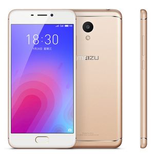 Оригинал Meizu M6 Meilan 6 2 ГБ RAM 16 ГБ ROM 4G LTE Мобильный телефон Android 5.2 '' MT6750 Octa Core 13MP Face AE отпечатков пальцев ID смарт-сотовый телефон