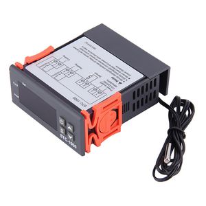 STC-1000 Digital Temperature Controller Switch for Aquarium, Hatching Seafood Machine, Electronic Digital Display Thermostat, 12/24V, -50~99°C