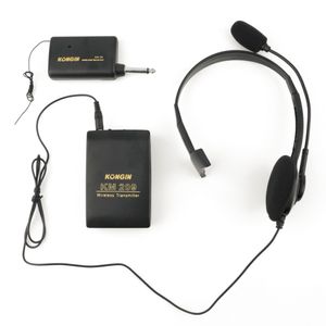Бесплатная доставка портативный УКВ этап беспроводной петличный гарнитура микрофон микрофон FM-передатчик Bodypack передатчик