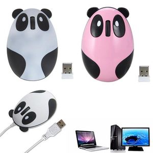 Urso dos desenhos animados mouse sem fio panda óptica recarregável mouse wireless computador jogos de jogo SEM FIO gamer ratos usb panda mouse para pc laptop