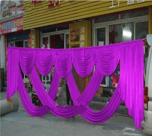 Burgundy Burgundy Mint Chefon Designs Свадебная вечеринка Birtyday Stylist Swags for Foclop Party Caremed Celebration Stage Stage Drapes