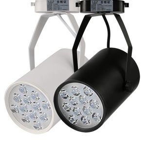 AC110V 220V Modern LED track light 3/5/7/12W led spot lamp store shop track lighting rail spotlights fixture