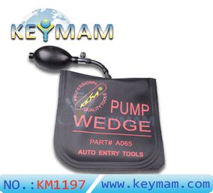 Новый KLOM НАСОС КЛИН Подушка безопасности воздуха Клин-Pump Клин для разблокировки двери автомобиля, бамп ключ инструмент замка, среднего размера с черным цветом