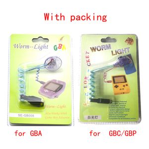 Taşınabilir Esnek Solucan Işık Aydınlatma LED Lamba için GBA GBC Gameboy Advance GBP Yüksek Kalite HıZLı GEMI