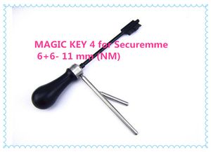 FREE SHIPPING HIGH QUALITY NEW PRODUCT master key decoder locksmith tools MAGIC KEY 4 for Securemme 6+6- 11 mm (NM) pick tools