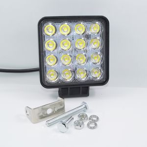1 adet 4.2 inç 48 W 12 V-24 V LED Çalışma Işık Spot / Sel LED Offroad Işık Lambası Çalışma Off Road ATV Motosiklet Araba Kamyon Için