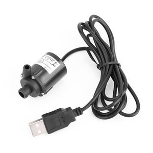 Freeshipping Küçük Su Pompası USB DC 5 V Fırçasız Su Nemlendirici Çamaşır Makinesi Araba Soğutma Için Soğutucu Soğutma Dolaşım Sistemi