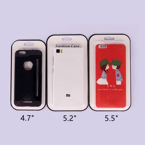 Оптовая универсальная упаковочная коробка для iPhone 8 8Plus Slim Case крышка телефона розничная бумажный пакет с картоном