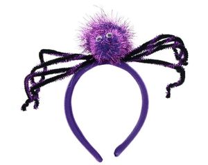 Korku Cadılar Bayramı 3D Örümcek Saç Band Şeytan Kafa Kız Yetişkin Giydirme Personel Saç Aksesuarları Dekorasyon Kostüm Cosplay Props