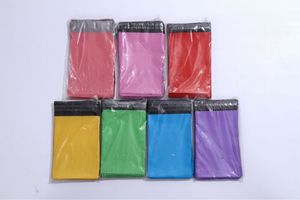 Wholesale-6 * 10 polegadas arco-íris cor poli mailers envelope sacos
