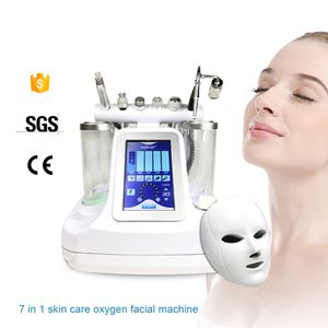 Máquina de dermoabrasão hydra de 7in1 Hydra Profissional Hydro Microdermoabrasão Facial Facial Limpador Definem Departamento de Água Cuidado de Cuidado da pele