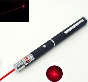650nm 5mW Red light Ray Visible Beam Laser Pointer Teaching Flashlight Pointers Pen Training Tools Xmas Gifts High Quality FAST SHIP