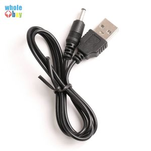 USB to DC 3.5mm Power Cable USB A Male to 3.5 Jack Connector 5V Power Supply Charger Adapter for HUB USB Fan Power Cable 60cm 1300pcs lot