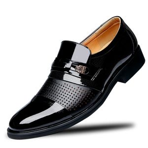 Italiano sapatos homens sapatos de festa homens homens de couro de patente sapatos de casamento recortes mocassins 48 scarpe elegante uomo zapatos elegantes hombre ayakkab