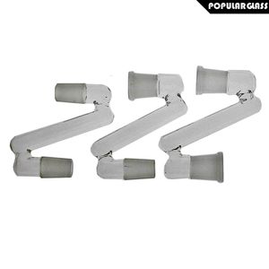 SAML Z tarzı adaptör Nargile cam bong adpters sigara boru petrol kuleleri adaptörleri Erkek/Dişi ortak 14.4mm/18.8mm PG5072