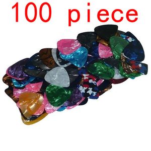 100pcs Gitar Parçaları Akustik Selüloit Plectrum 0.46 mm / 0.71mm / 0.96 / 1.2mm /1.5mm Seçtikleri