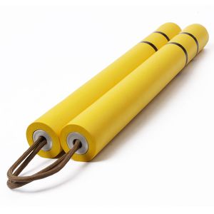 Foam Nunchakus for Kids, Plastic Nunchucks with Rope Chains, Perfect for Kung Fu, Wushu, and Beginners