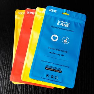 12x21cm Telefon Kılıfı Ambalaj Hediye Çantaları Perakende Paketleri Takı Gıda PVC Plastik Poşet Parti Kutusu Kasa