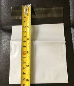 Yeni 11 * 15 cm Küçük Beyaz Poly Mailer Posta Paketleme Cep Express Courier Kılıfı Depolama Zarf Plastik Mailers Paketi Çanta